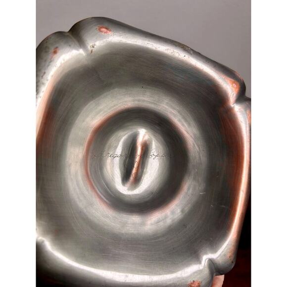 Gregorian Solid Copper Candelabra | Lovely Feminine Candelabra | Cottagecore - Picture 10 of 10